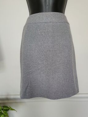 Heather Grey A-Line Skirt